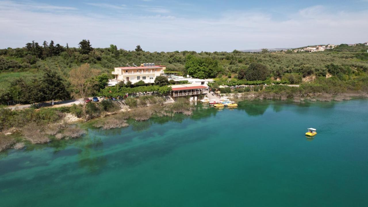 Korissia With Lake View Kournás Extérieur photo